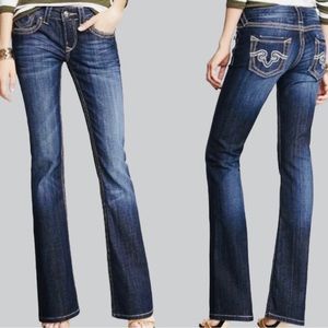 Rerock for Express Boot Cut Denim Jeans size 6R